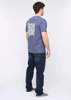 Duck & Cover Navy Tremake T-Shirt