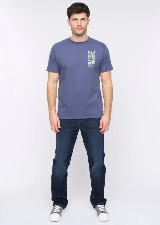 Duck & Cover Navy Tremake T-Shirt