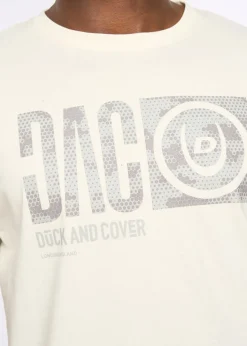 Duck & Cover Off White Hexocamo T-Shirt