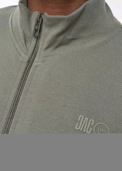 Duck & Cover Olive Hannings Zip Thru Hoodie