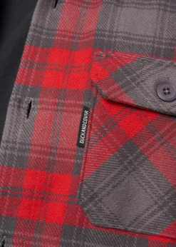 Duck & Cover Red Willington Overshirt