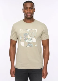Duck & Cover Sage Camshapes T-Shirt