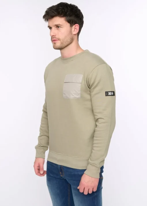 Duck & Cover Sage Trenforth Crew Sweat