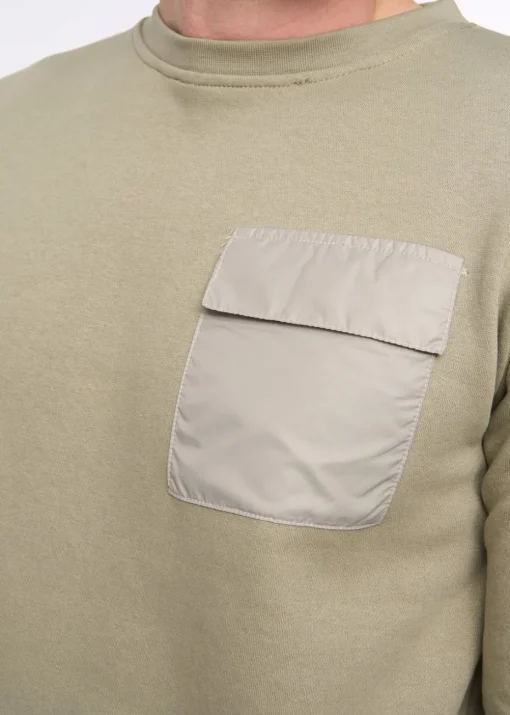 Duck & Cover Sage Trenforth Crew Sweat