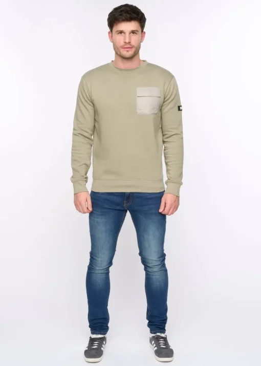 Duck & Cover Sage Trenforth Crew Sweat