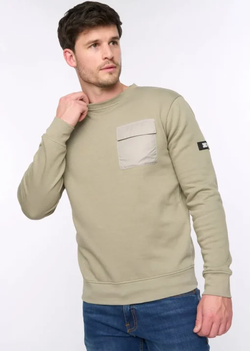 Duck & Cover Sage Trenforth Crew Sweat