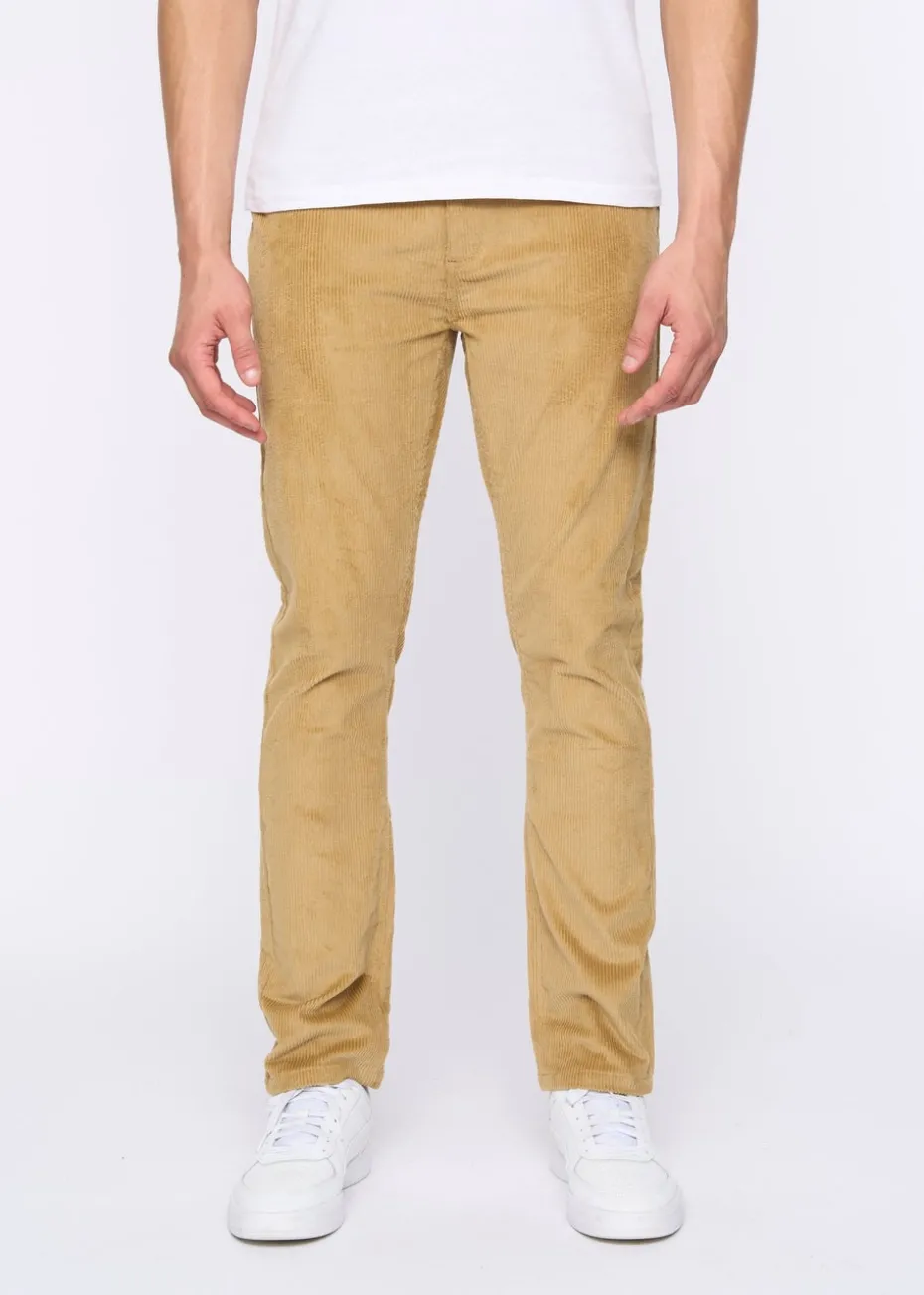 Duck & Cover Sand Cordsome Trousers