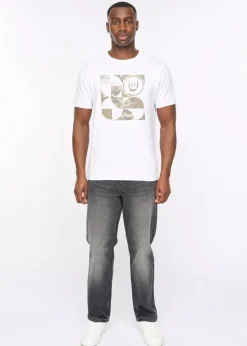 Duck & Cover White Camshapes T-Shirt