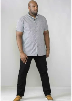 Duke Black Claude Stretch Tapered Stretch Kingsize Jeans