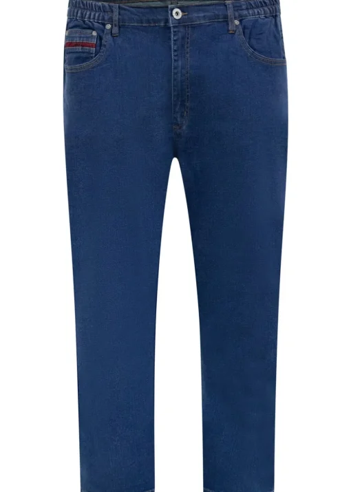 Duke Blue London Bailey Elasticated Waist Kingsize Jeans