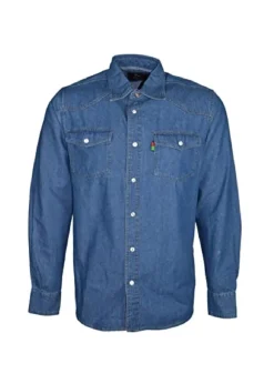 Duke Blue Western Denim Shirt