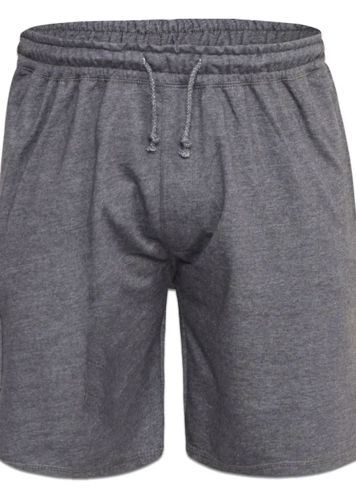Duke Grey John Cotton Lightweight Kingsize Cargo Shorts