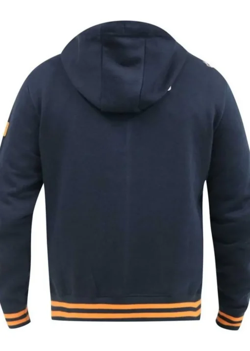Duke Navy Flanders Kingsize Full Zip Hoodie