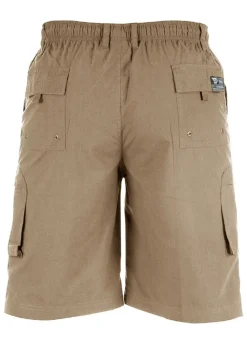 Duke Sand Nick Elasticated Waist Cargo Shorts