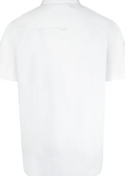 Duke White James Oxford Kingsize Short-Sleeved Shirt