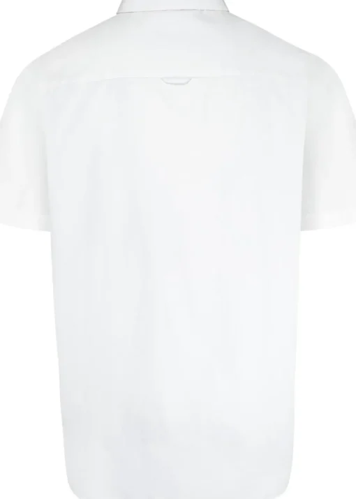 Duke White James Oxford Kingsize Short-Sleeved Shirt