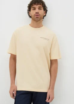 Ecru Project Collective Textured T-Shirt