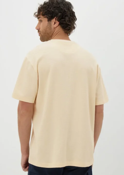 Ecru Project Collective Textured T-Shirt