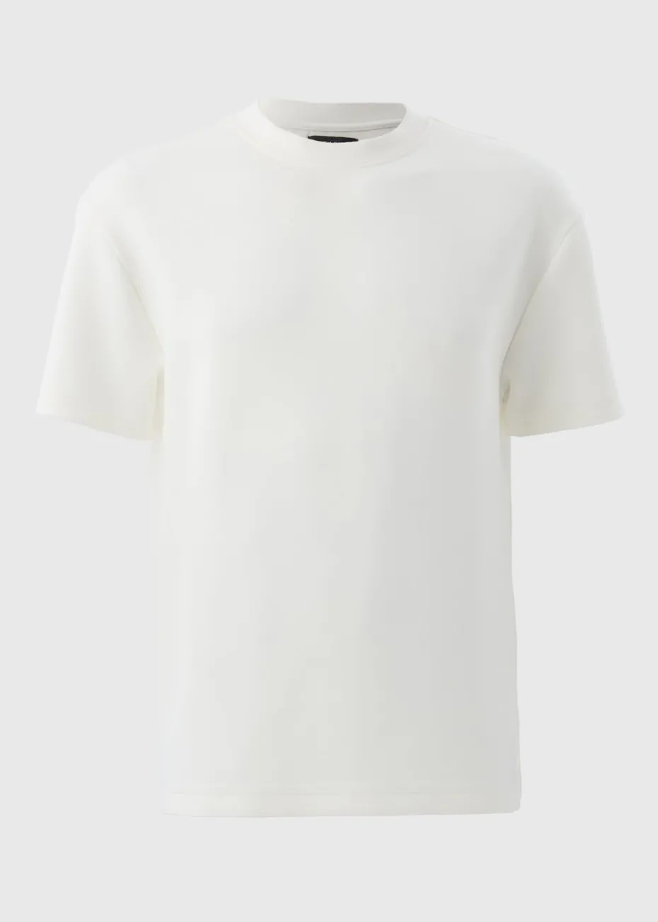 Ecru Smart Scuba T-Shirt