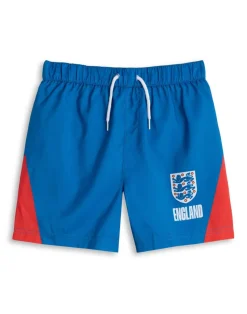 England Football Kids Blue Swim Shorts (2-10 Years)