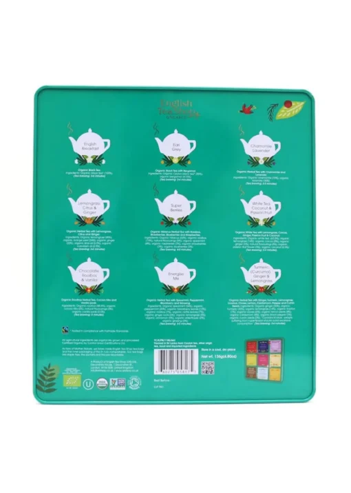English Tea Shop Green Tea Collection Gift Tin 72 tea bags