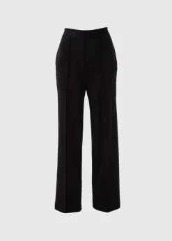Et Vous Black Regular Wide Leg Trousers