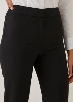 Et Vous Black Straight Fit Trousers (Regular)