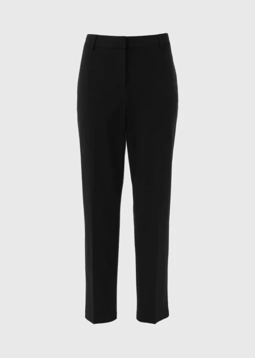 Et Vous Black Straight Leg Trousers