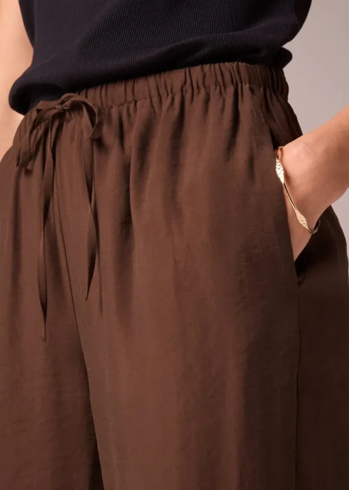 Et Vous Brown Wide Leg Trousers