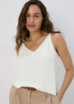 Et Vous Cream Cami Top