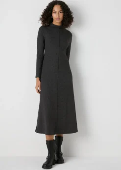 Et Vous Grey Midi Dress
