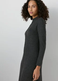 Et Vous Grey Midi Dress