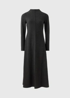Et Vous Grey Midi Dress