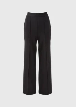 Et Vous Grey Regular Wide Leg Trousers