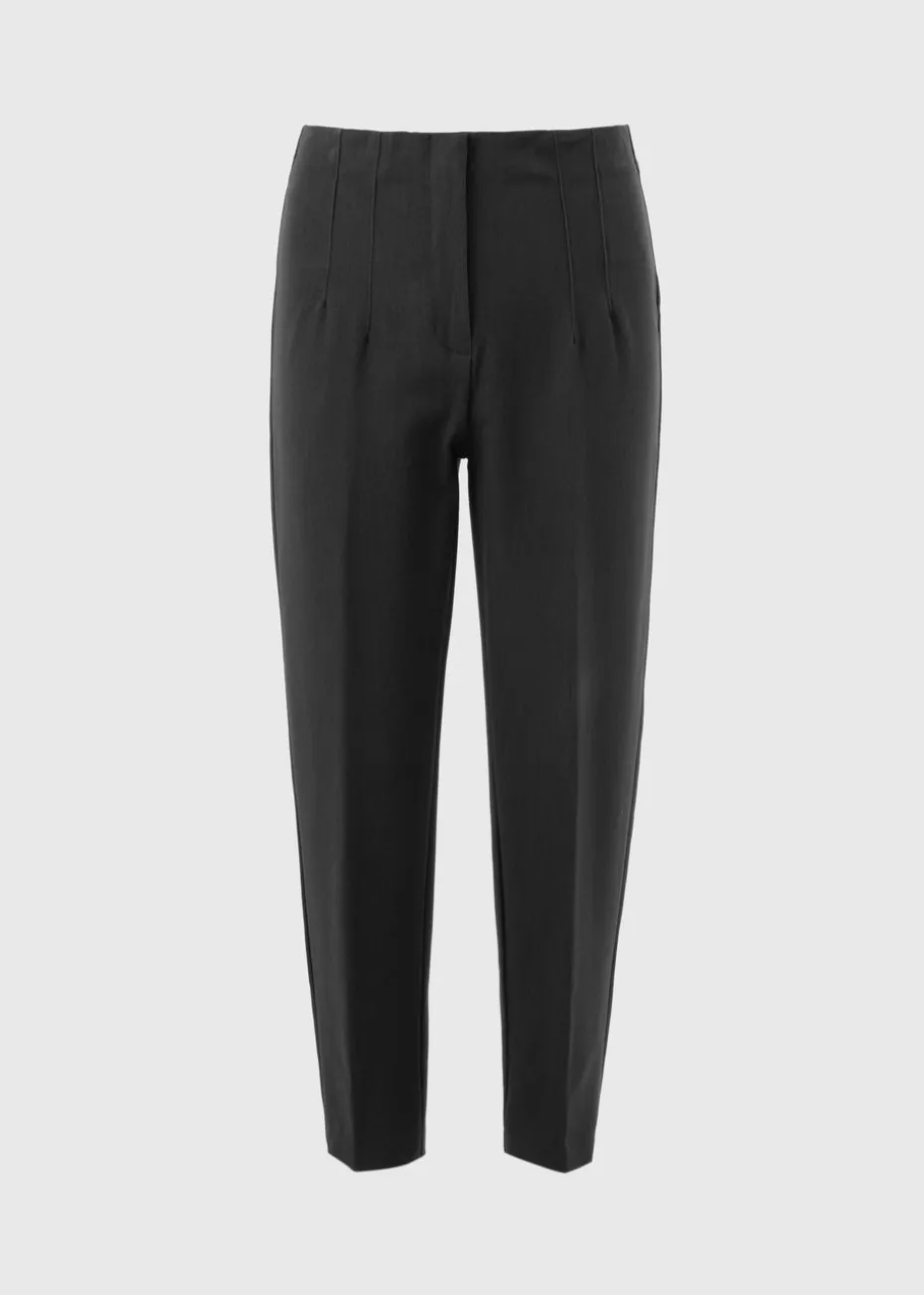Et Vous Grey Tapered Trousers