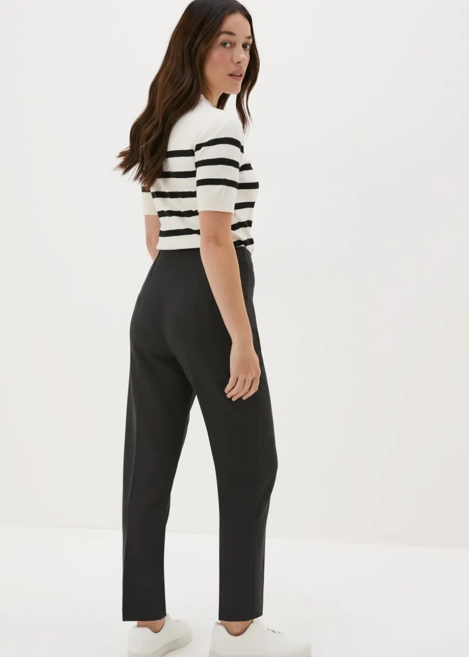 Et Vous Grey Tapered Trousers