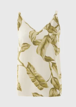Et Vous Leaf Pattern Cami Top