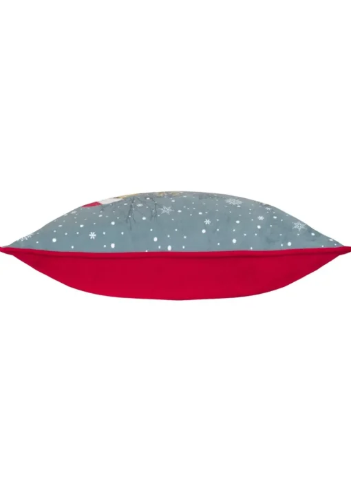 Evans Lichfield Christmas Dogs Festive Filled Cushion (30cm x 50cm x 8cm)