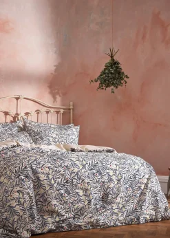 EW by Edinburgh Weavers Malory Floral Piped Duvet Cover Set
