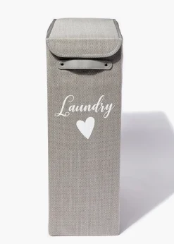 Fabric Laundry Basket (50cm x 40cm x 29cm)