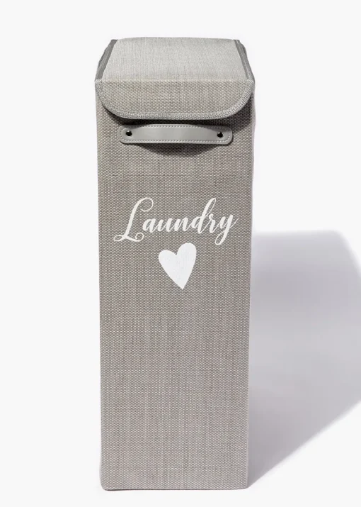 Fabric Laundry Basket (50cm x 40cm x 29cm)