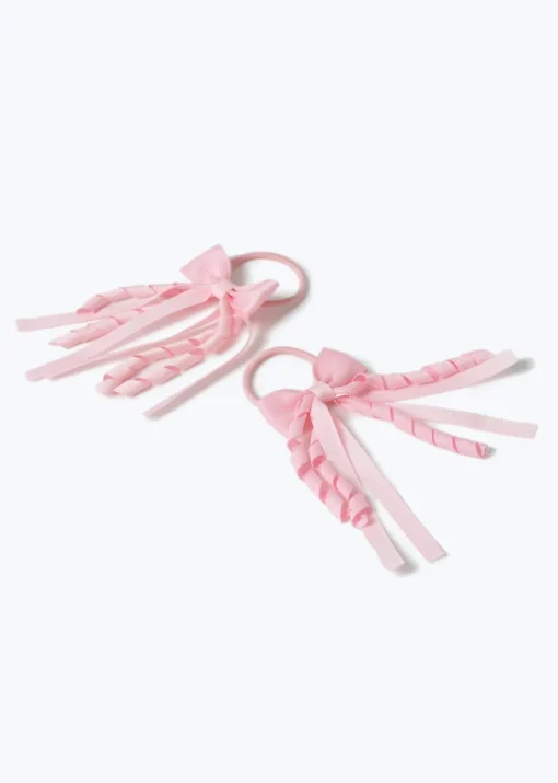 Flitzy Pink Bow Hair Bobbles