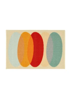 FloorMatters Printed Loop Retro Lead Washable Runner and Mat
