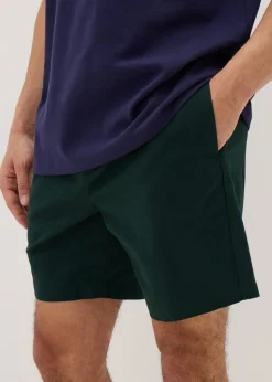 Forest Green Drawcord Chino Shorts