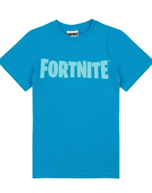Fortnite Kids Logo Blue T-Shirt