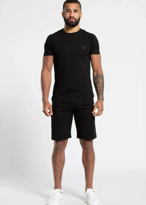 French Connection Black Cotton T-Shirts Pack of 3
