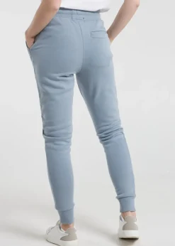 French Connection Blue Cotton Blend Slim-fit Drawstring Joggers