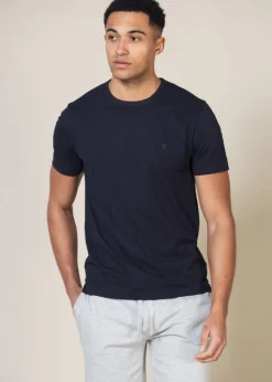 French Connection Grey 5 Pack Cotton Crew Neck Short Sleeve T Shirts