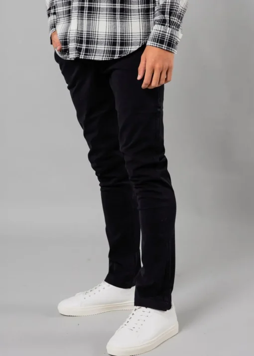 French Connection Navy Cotton Regular Fit Chino Trousers