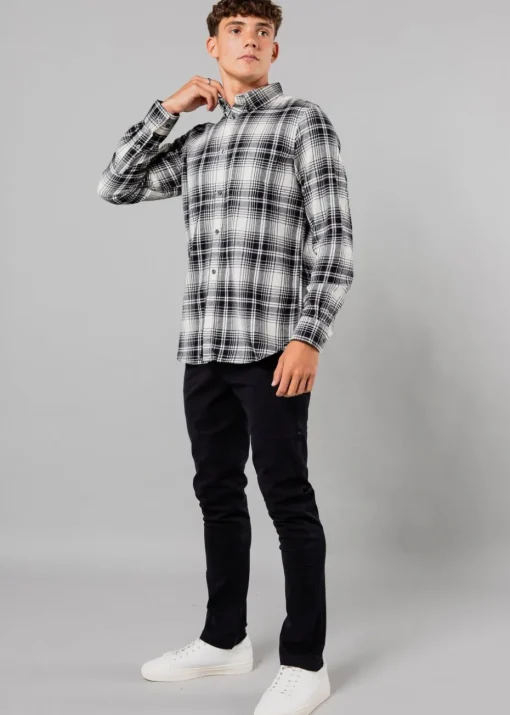 French Connection Navy Cotton Regular Fit Chino Trousers